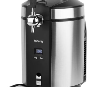 Tireuse à bière H.Koenig BW1880 5L - Inox, Refroidie, Pro