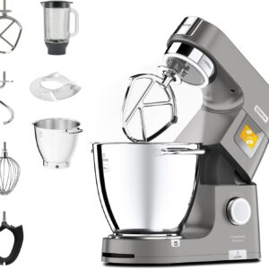 Kenwood Titanium Chef Patissier XL KWL90.034SI - Robot 1400W avec balance intégrée