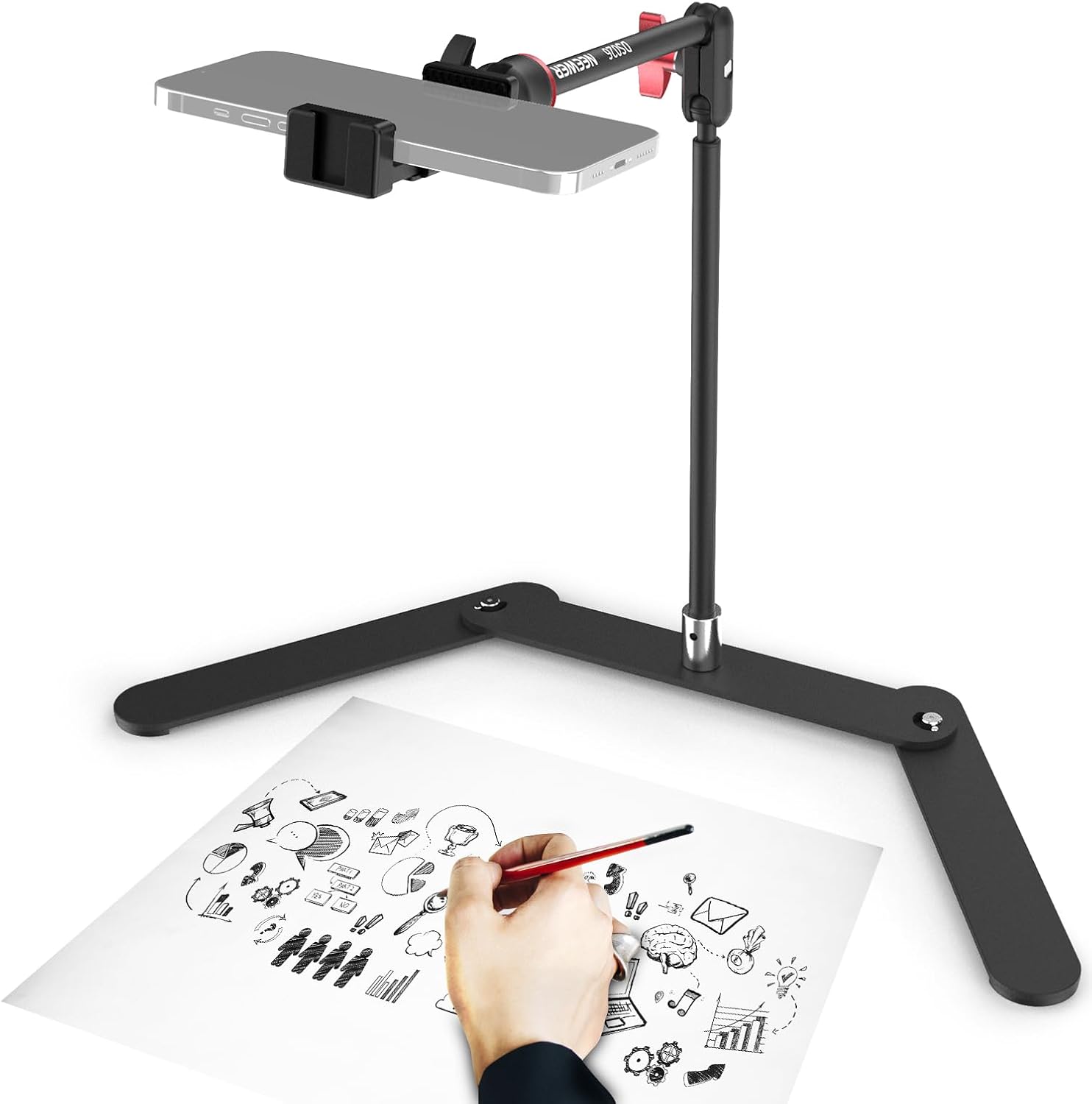 NEEWER Bras articulé téléphone + trépied DS026