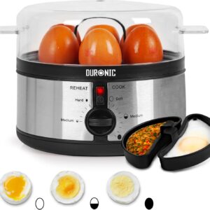 Duronic EB35 BK Cuiseur à œufs 7 œufs noir