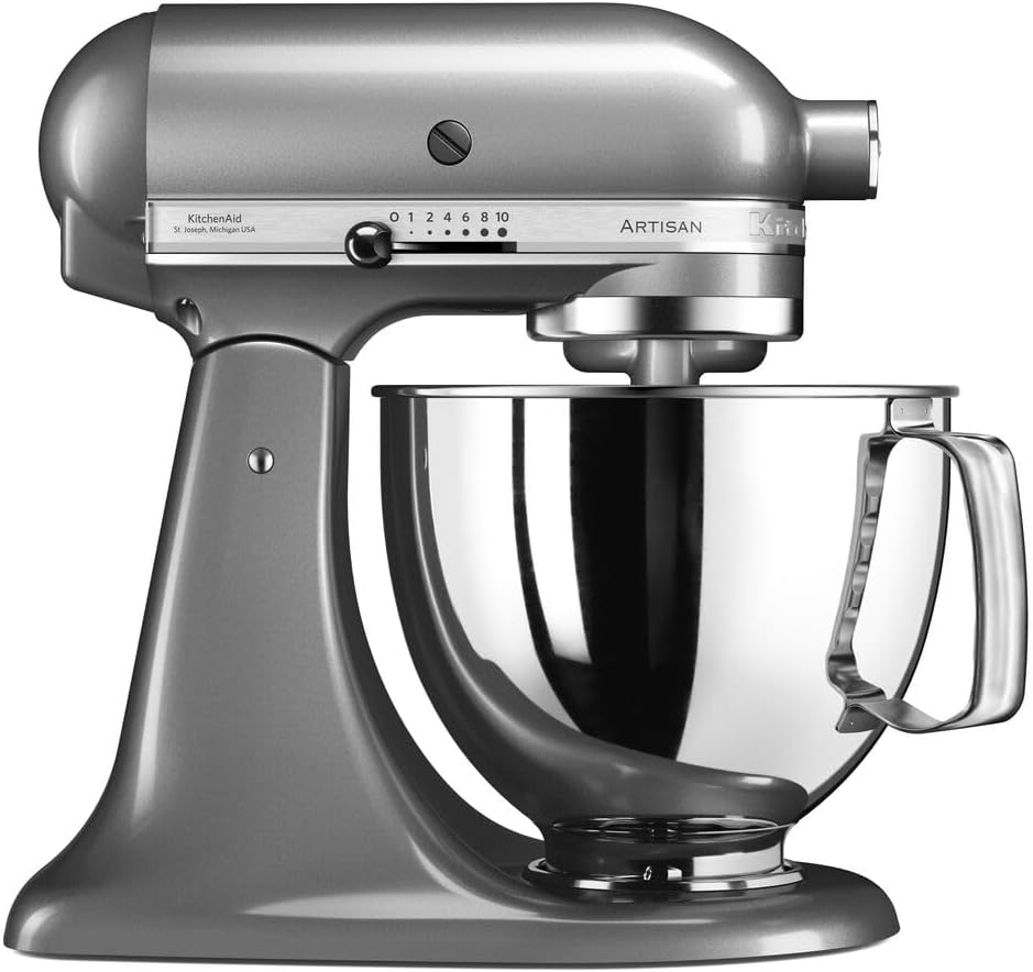 KitchenAid Artisan Robot Pâtissier 4,8 L Gris Argent