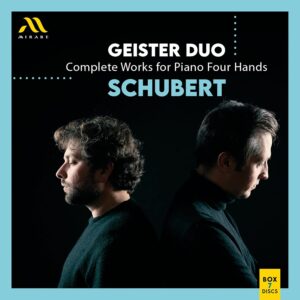 Schubert : Intégrale piano à 4 mains par le Geister Duo