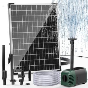 Fontaine solaire Biling 20W pour bassin 5-10 m²