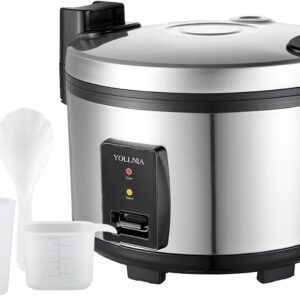Cuiseur à riz 20L YOLLNIA – Cuisson parfaite pour 50 pers.