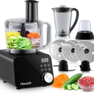 Robot cuisine HOWORK 1500W - 9 fonctions multifonctions