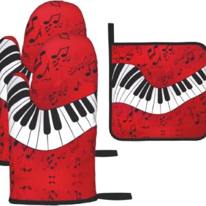 Gants piano anti-brûlure - Pâtisserie & cuisine FSCEV