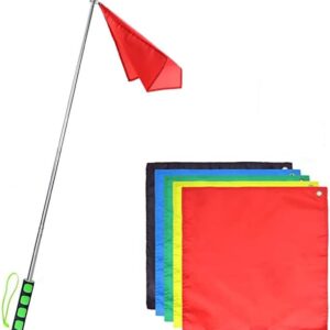 Lot 5 drapeaux entraînement équestre Nicear nylon