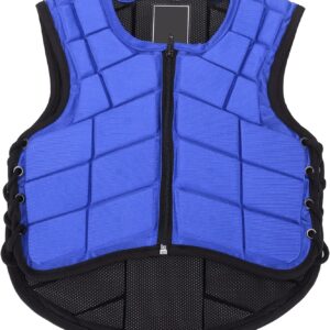 Gilet de protection équestre Pilipane bleu