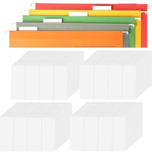 200 étiquettes blanches pour dossiers A4 - WDFCN