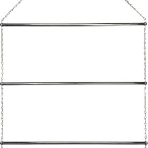 Support plafond métallique 60 cm argenté - JA Horse