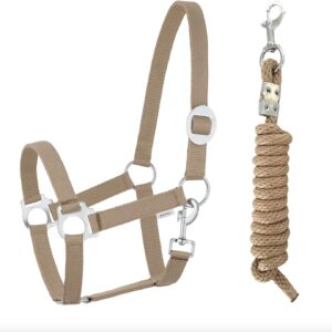 Ensemble licol & longe réglable pour cheval - JA Horse