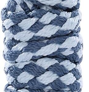 Longe cheval Merauno 2m - Bleu/Gris design