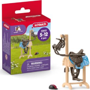 Schleich Chariot Porte-Selle & Harnais, Horse Club