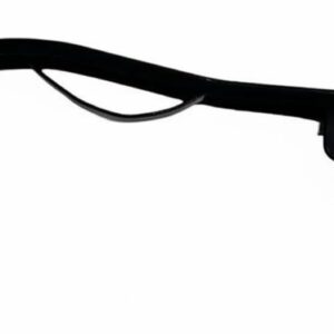 Porte-selle mural Folpus en acier noir