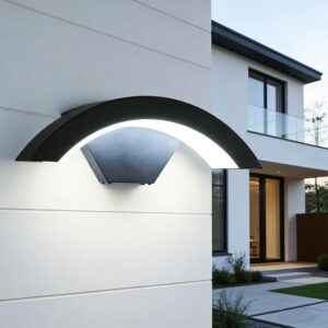 Applique LED Extérieur 24W IP65 Noir 6500K SENQIU