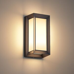 Klighten Applique Murale E27 IP65 Noir 60W