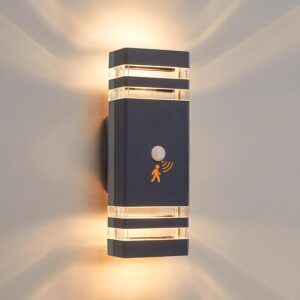 Applique LED extérieure détecteur mouvement IP65 CELAVY
