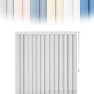 Store californien occultant gris 97mm, B230xH240cm