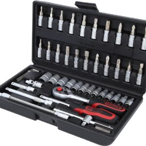 Coffret outils KS TOOLS 46 pièces chrome vanadium