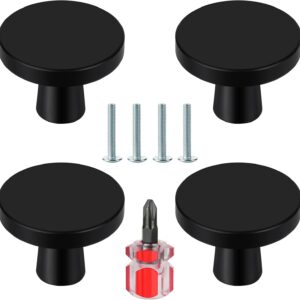 Boutons de meuble noir Ainiv 4 pièces