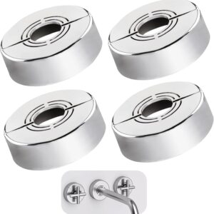 Lot de 4 Rosaces Mitigeur Douche 3 tailles en 1