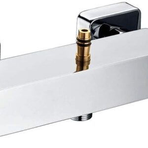 Kibath Robinet thermostatique colonne douche - Chrome brillant