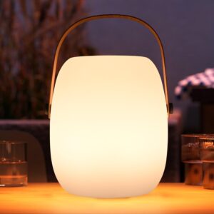 Lampe de table LED RVB sans fil rechargeable ZWOOS