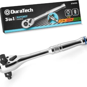 Clé à cliquet 3-en-1 DURATECH 1/4", 3/8", 1/2"