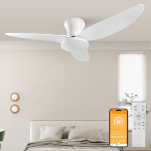 Ventilateur plafond 100 cm avec lumière et télécommande