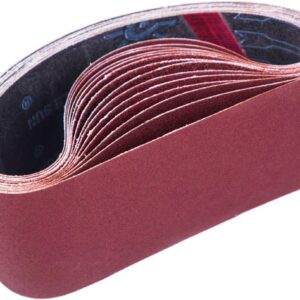 STEBRUAM Bandes Abrasives 75x533mm - 5 grains