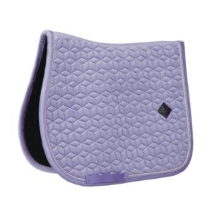 Tapis de selle Kentucky Full Mauve Velours - Saut