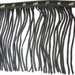 Frange anti-mouches cheval noir - Pferdelinis