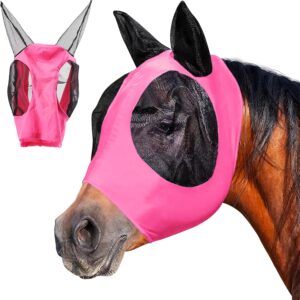Masque anti-mouches cheval Shetty BINYI - UV & confort