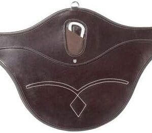 HORZE Sangle Cavender extensible marron 130 cm