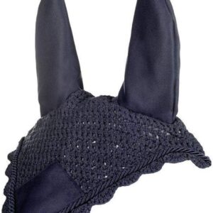 HKM Bonnet Anti-Mouches Bleu Foncé L