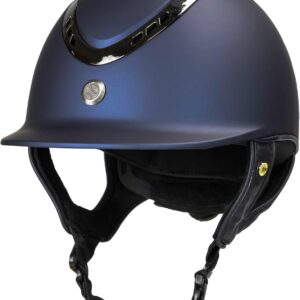 Back on Track EQ3 Pardus Casque Équitation Noir Lisse