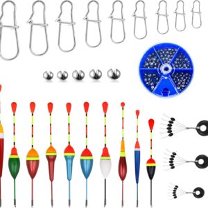 Kit pêche complet WestCH : flotteurs + plombs assortis