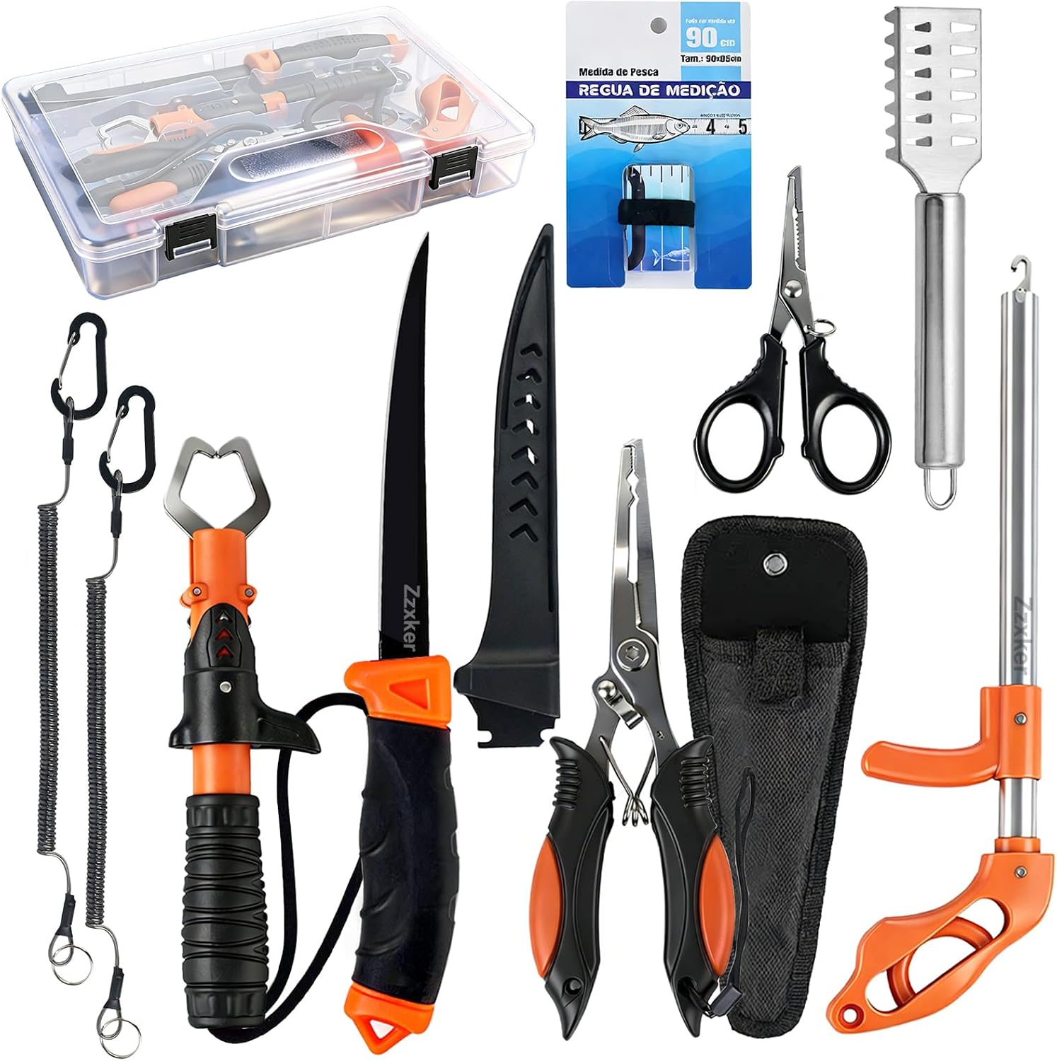 Kit Pêche Complet Zzxker – 10 Accessoires Pro
