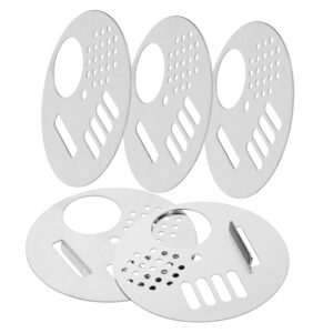 TOYANDONA Porte de ruche inox anti-rongeurs 5 pièces