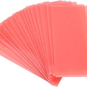 Lot 18 feuilles cire orthodontique rouge YUMILI