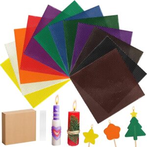 Kit cire d'abeille 12 couleurs 20x20 cm - Bellanova