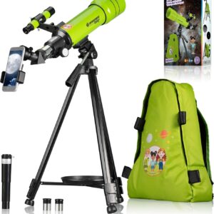 BRESSER Télescope Junior 70/400 avec sac à dos