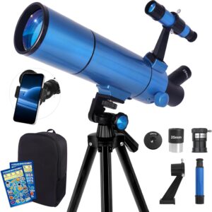 Télescope 80/500 mm Réfracteur YENGUAN - Débutants & Familles
