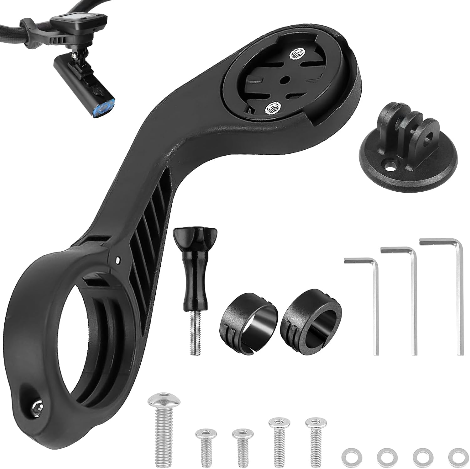 Support GPS Guidon Velo Garmin Edge 13,5cm LbsAMP