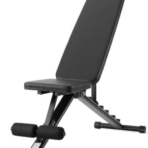 Banc de musculation réglable Amazon Basics pliable