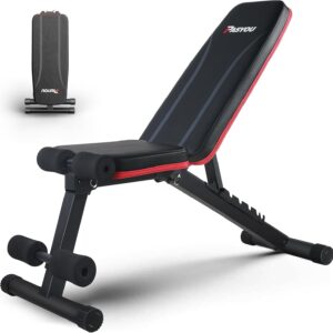 Banc Musculation Pliable PASYOU PA300 - 7 en 1 Réglable 230Kg
