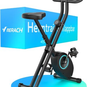 Vélo d'appartement pliable MERACH - Fitness à domicile