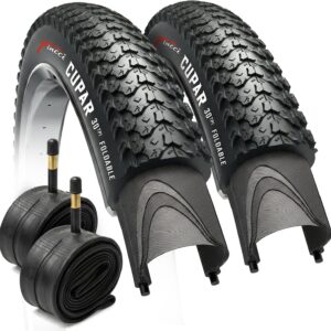 Pneus VTT 26" Pliable Fincci 2.10 - Kit 2 Pneus + Chambres