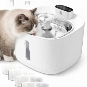 Fontaine à eau chat 3,2L rechargeable Onalix - 4000mAh