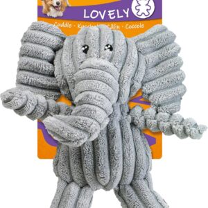 Vitakraft Éléphant Safari - Peluche + couineur pour chien